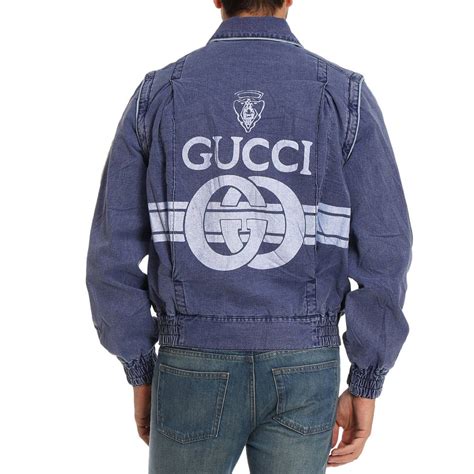 giacca di jeans gucci|Gucci tapered jeans.